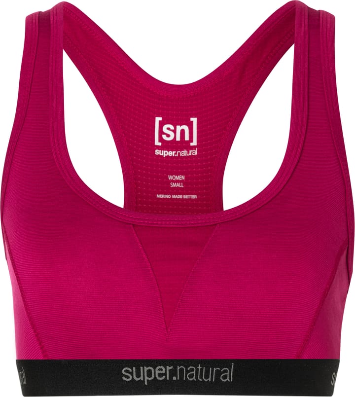 super.natural Women's Tundra220 Semplice Bra Sangria super.natural