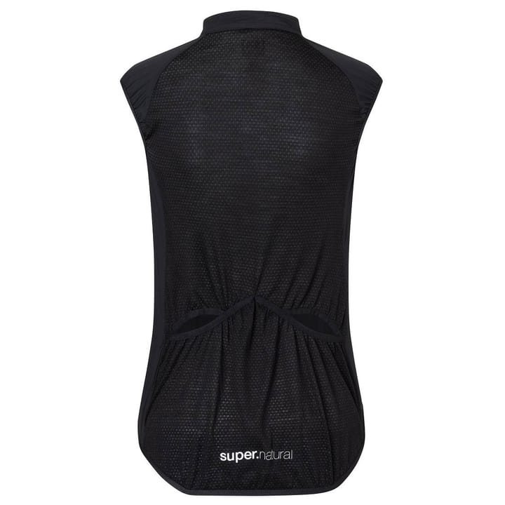 Women's Unstoppable Gilet Jet Black super.natural