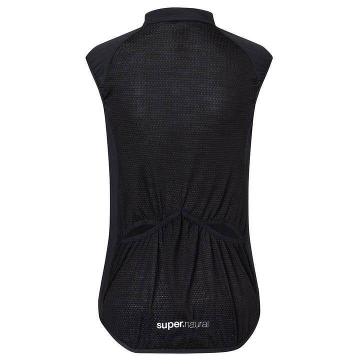 super.natural Women's Unstoppable Gilet Jet Black super.natural