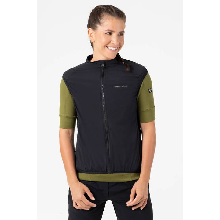 super.natural Women's Unstoppable Gilet Jet Black super.natural