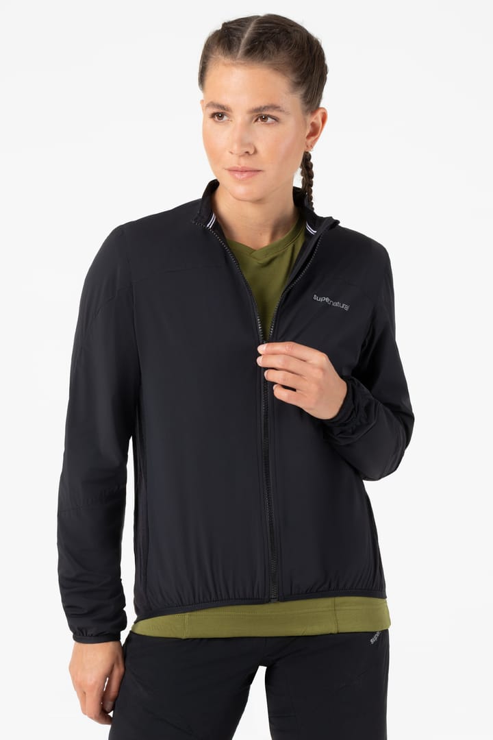 super.natural Women's Unstoppable Thermo Jacket Jet Black super.natural
