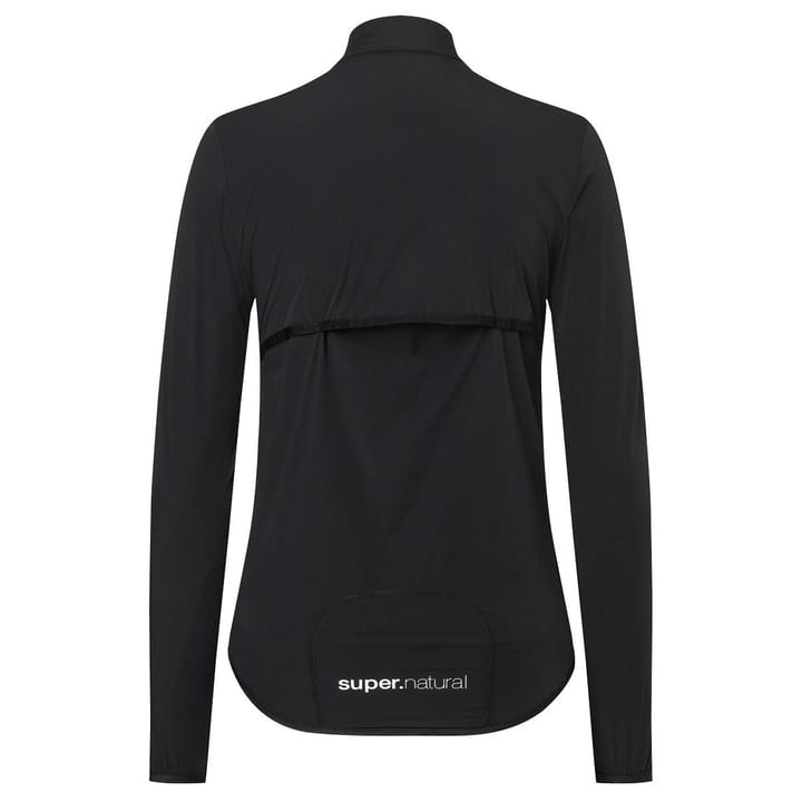 Women's Unstoppable Windbreaker Jet Black super.natural