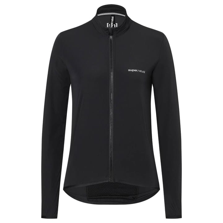 Women's Unstoppable Windbreaker Jet Black super.natural