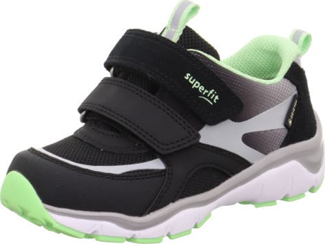 Kids' Sport5 GORE-TEX Black/Light Green Superfit