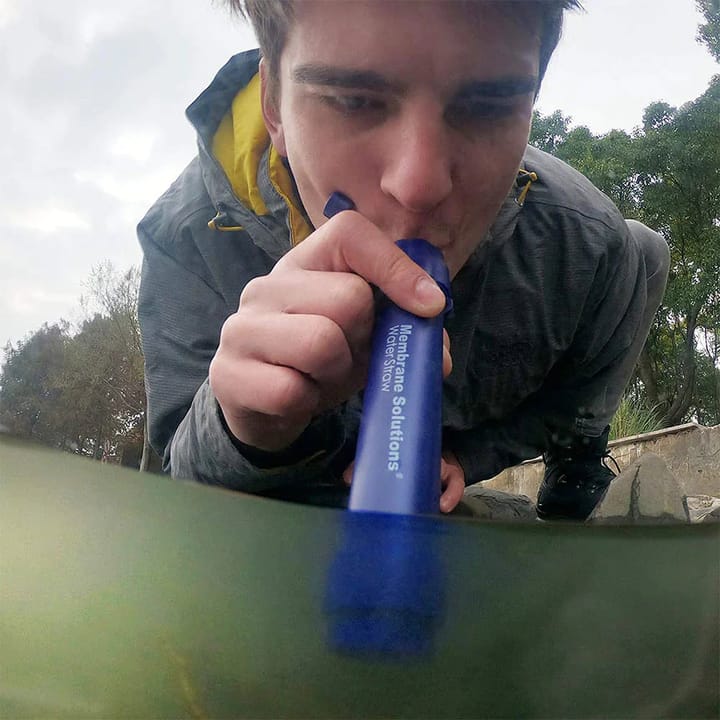 Membrane Solution Water Filter Straw II Blue Membrane Solutions