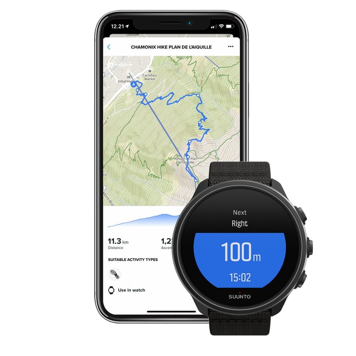 Suunto 9 G1 Baro Charcoal Black Titanium Suunto Suunto 9 G1 Baro Charcoal Black Titanium Suunto