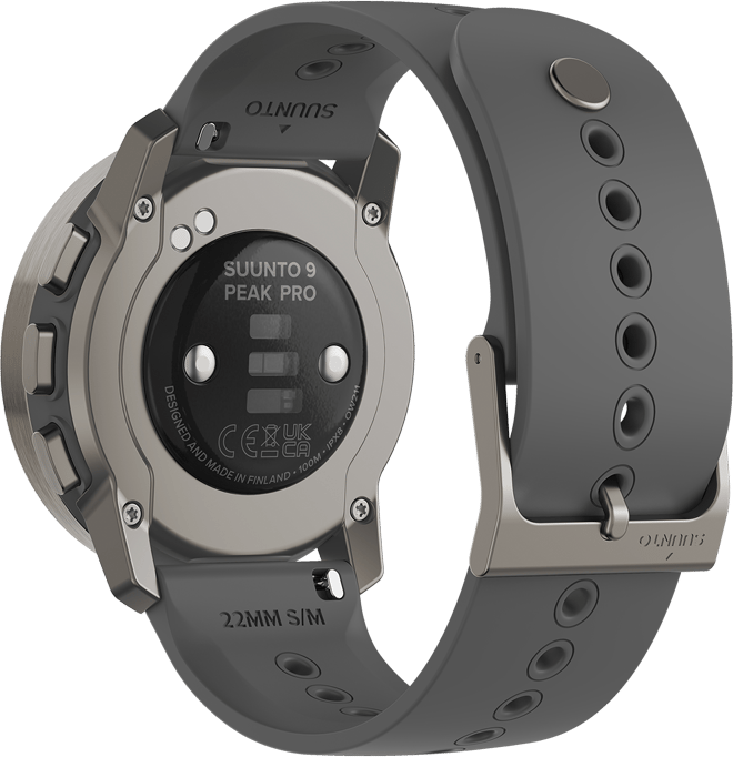 9 Peak Pro Titanium Titanium Slate Suunto