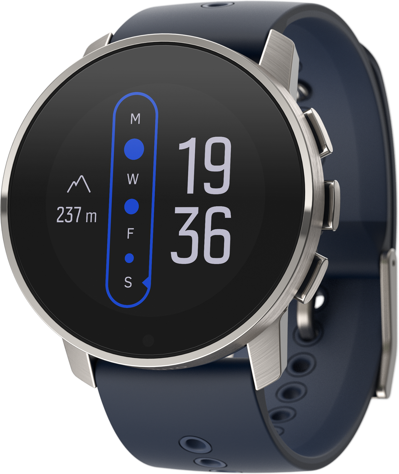 Suunto 9 Peak Titanium Granite Blue Urheilukellot 43 mm