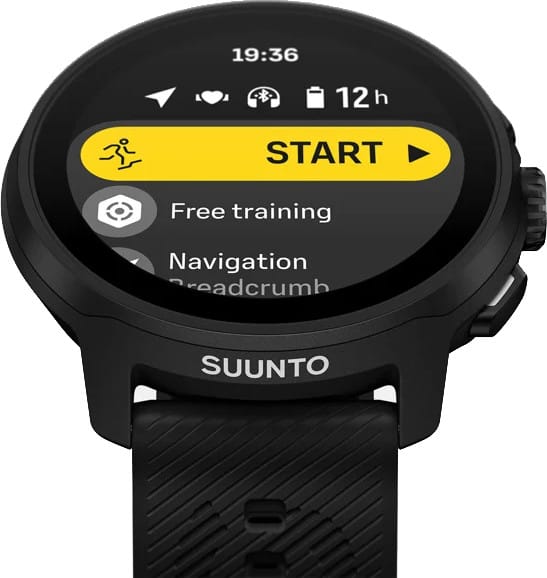 Suunto Run (With Silicone Strap) All Black Suunto