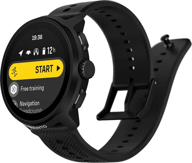 Suunto Run (With Silicone Strap) All Black Suunto