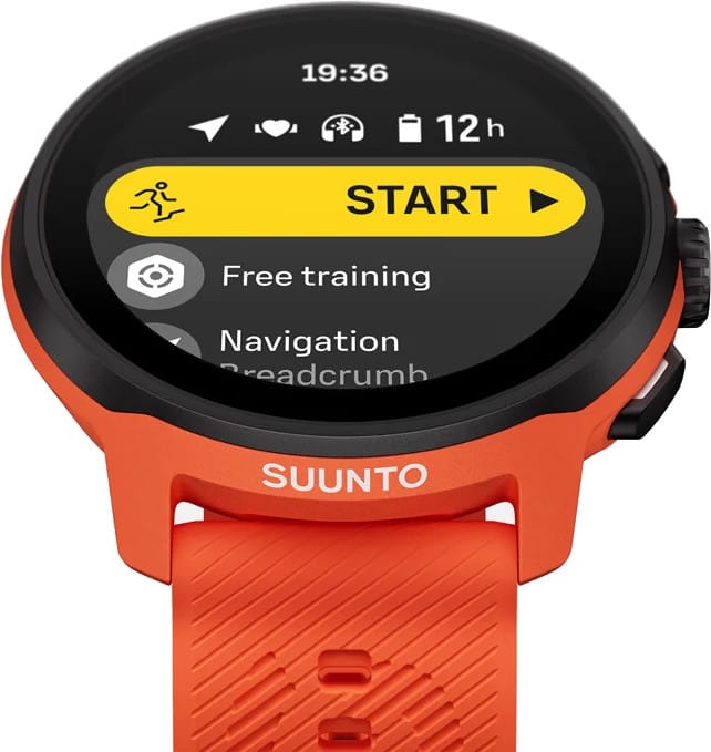 Suunto Run (With Silicone Strap) Coral Orange Suunto