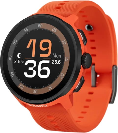 Suunto Run (With Silicone Strap) Coral Orange