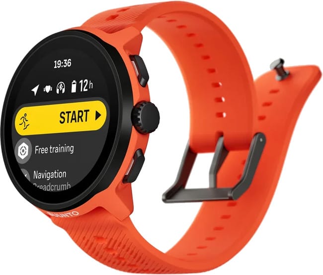 Suunto Run (With Silicone Strap) Coral Orange Suunto
