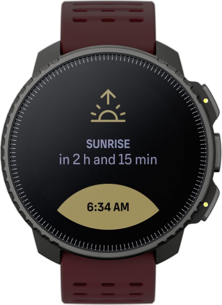 Suunto Vertical Stainless Steel Black Ruby Suunto