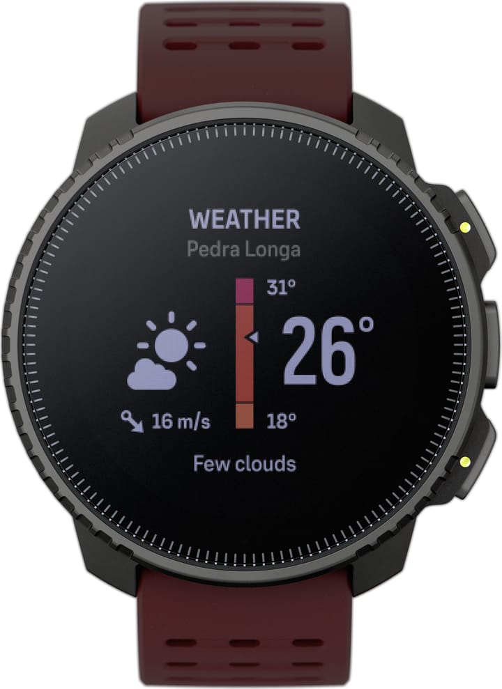 Suunto Vertical Stainless Steel Black Ruby Suunto