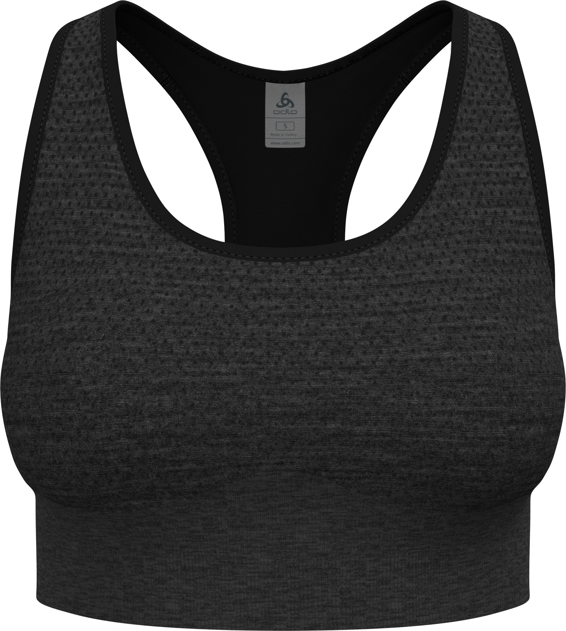 Odlo Women's Odlo Seamless Medium - Padded Sport Bra Afterparty Melange