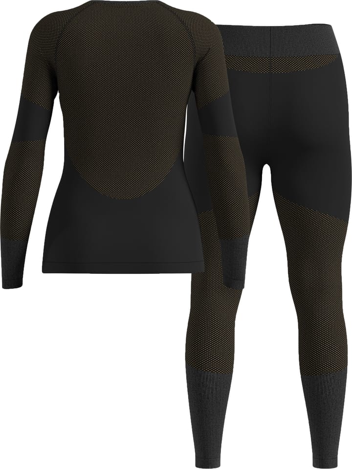 Odlo Women's Odlo Fundamentals Performance Warm Set Long Black Odlo