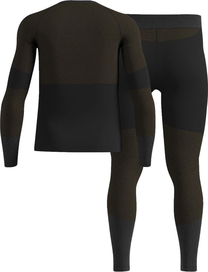 Odlo Men's Odlo Fundamentals Performance Warm Set Long Black Odlo