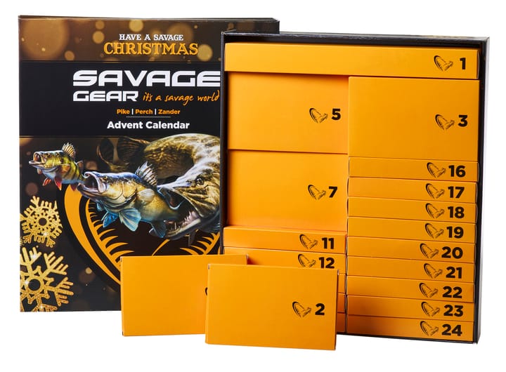 Savage Gear Savage Gear Advent Calendar Predator Adventskalender Savage Gear Savage Gear Savage Gear Advent Calendar Predator Adventskalender Savage Gear