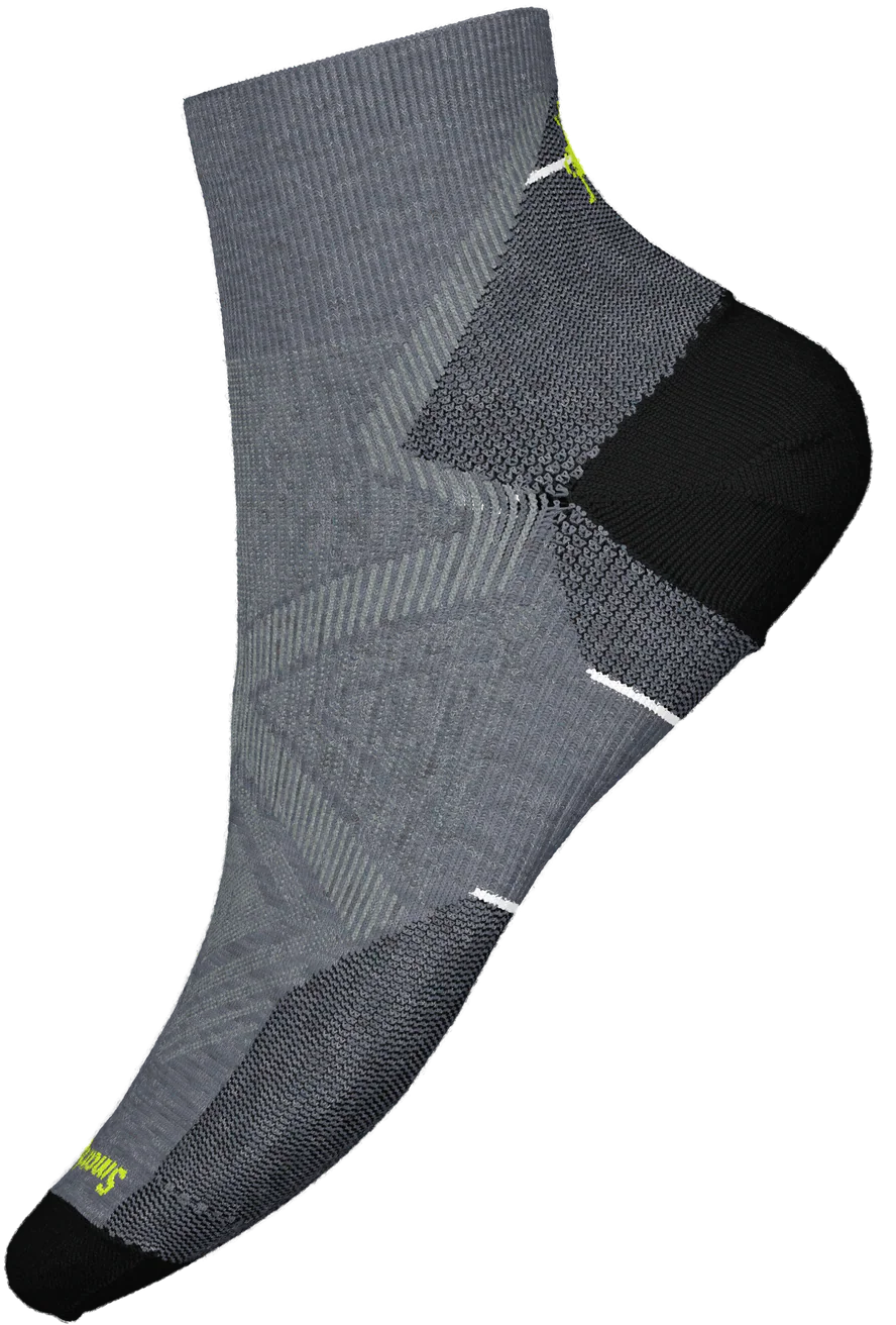 Smartwool Run ZC Ankle Socks Medium Gray
