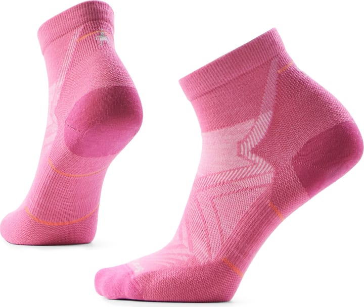 Smartwool Women's Run Ankle Socks Zero Cushion Garden Pink Smartwool