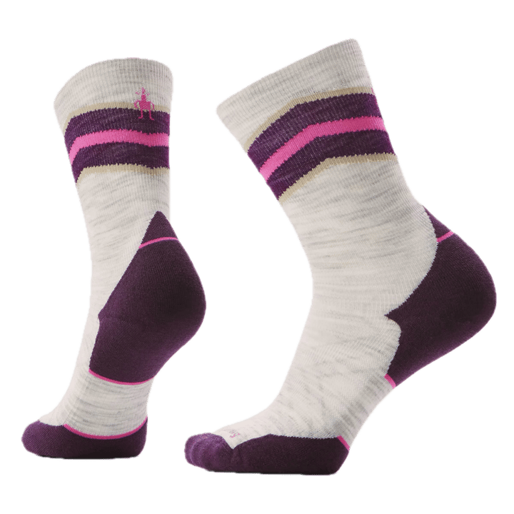 Smartwool Women'S Run Targeted Cushion Mid Crew Socks Ash Smartwool