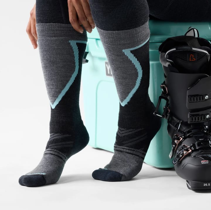 Smartwool Women'S Ski Full Cushion Otc Socks Charcoal Smartwool