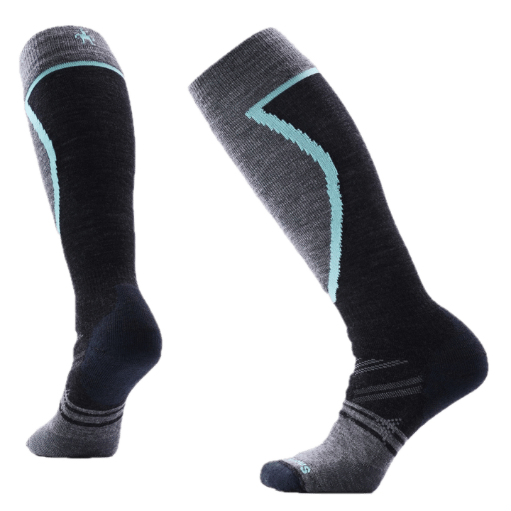 Smartwool Women'S Ski Full Cushion Otc Socks Charcoal Smartwool