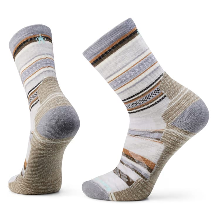 Smartwool Unisex Hike Light Cushion Panorama Crew Socks Ash