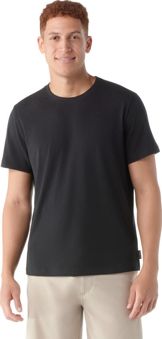 Smartwool Men's Perfect Crew Tee Black Smartwool