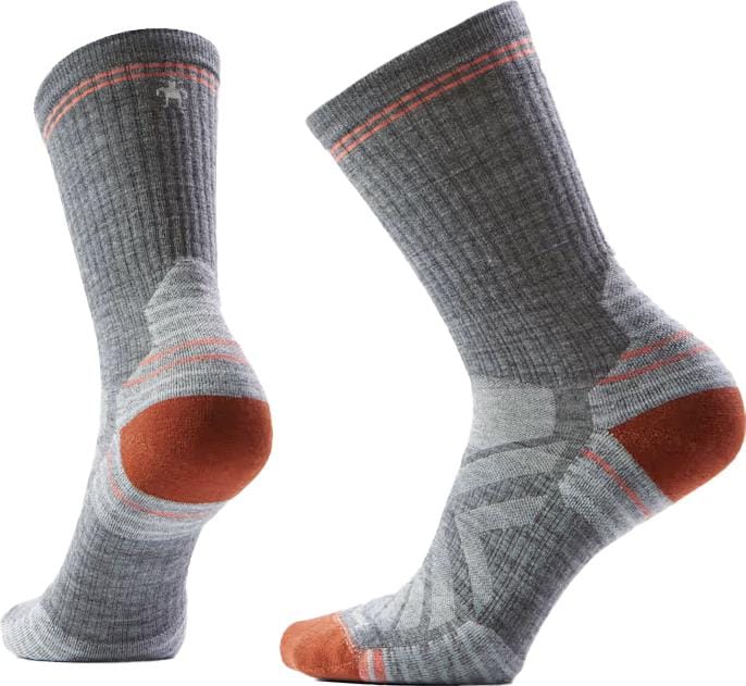 Smartwool Women's Hike Targeted Cushion Crew Socks Medium Gray Smartwool