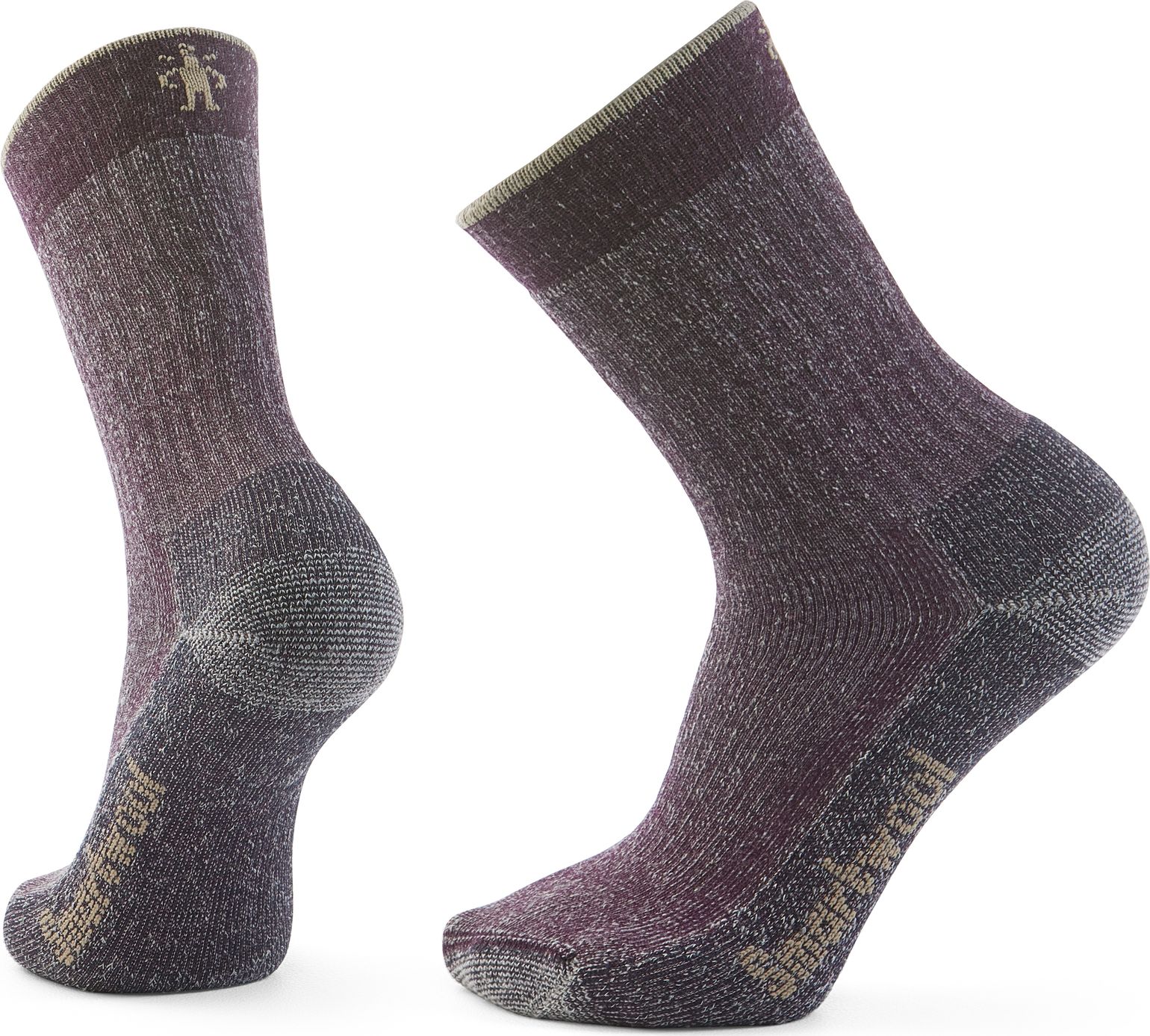 Smartwool Unisex Hike Classic Edition Full Cushion Second Cut Crew Socks Purple Iris