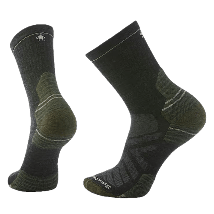 Smartwool Hike Targeted Cushion Mid Crew Socks Charcoal Smartwool