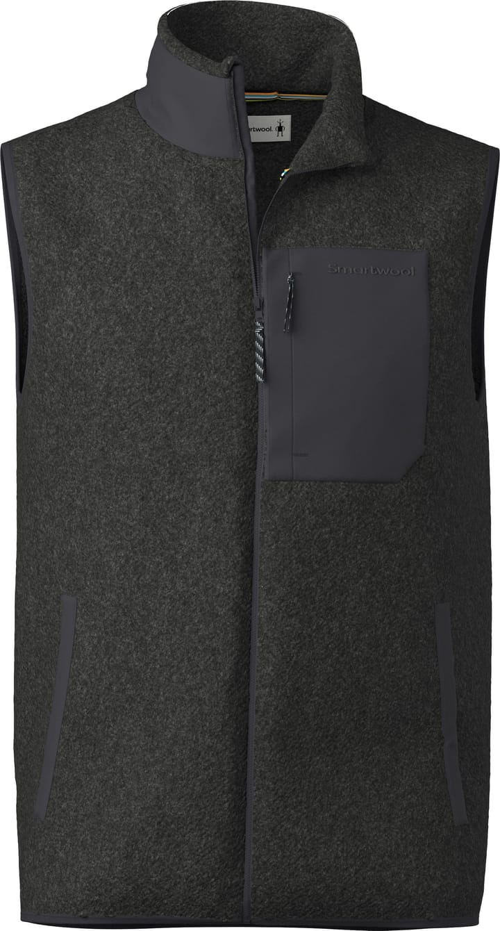 Smartwool Men's Second Cut Fleece Vest Charcoal Smartwool