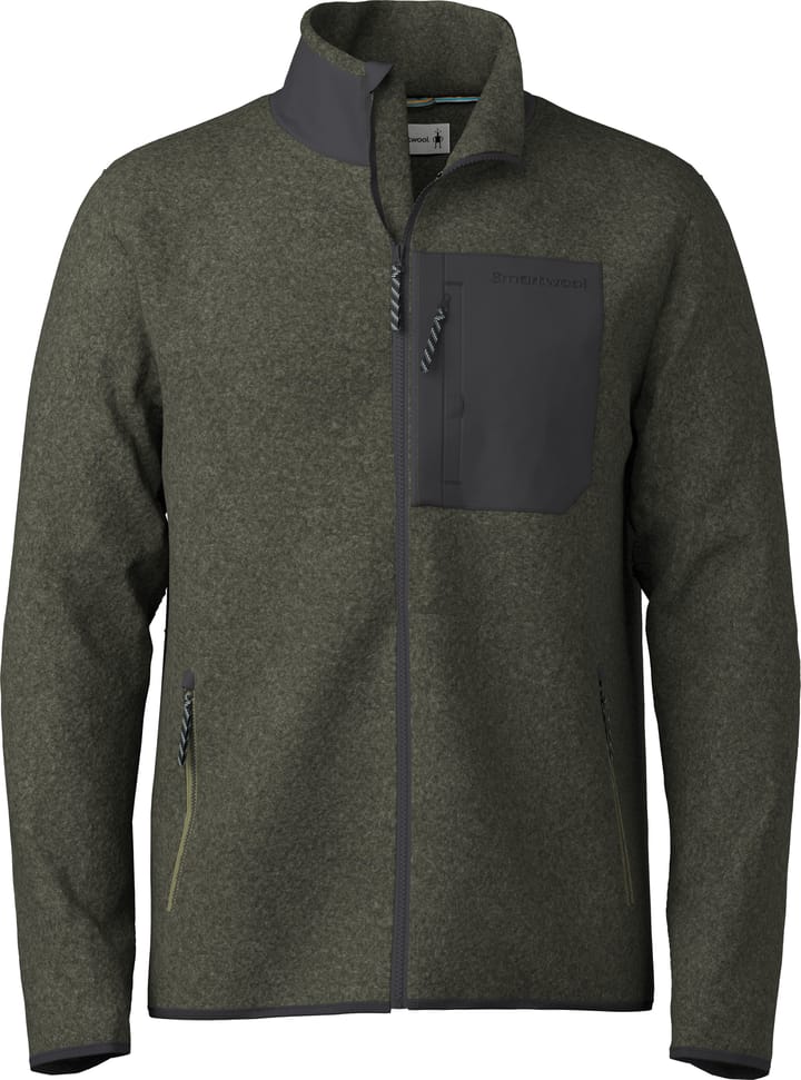 Smartwool Men's Second Cut Fleece Jacket Winter Moss Smartwool