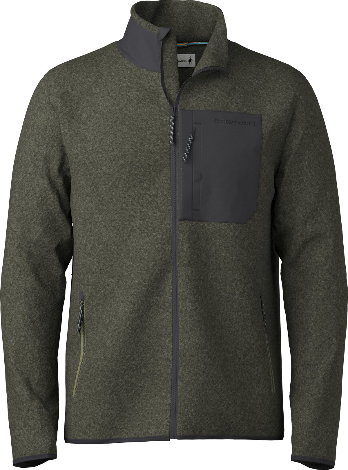 Smartwool Men's Second Cut Fleece Jacket Winter Moss