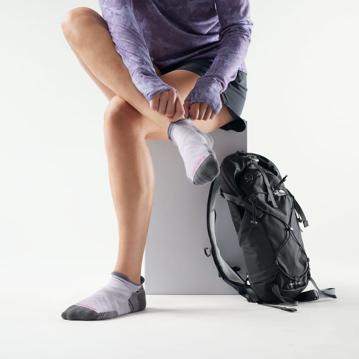 Smartwool Women's Hike Low Ankle Socks Targeted Cushion Purple Eclipse Smartwool