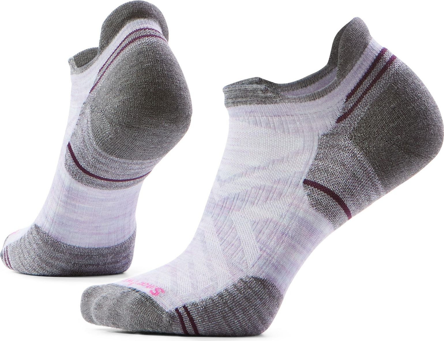 Smartwool Women's Hike Low Ankle Socks Targeted Cushion Purple Eclipse