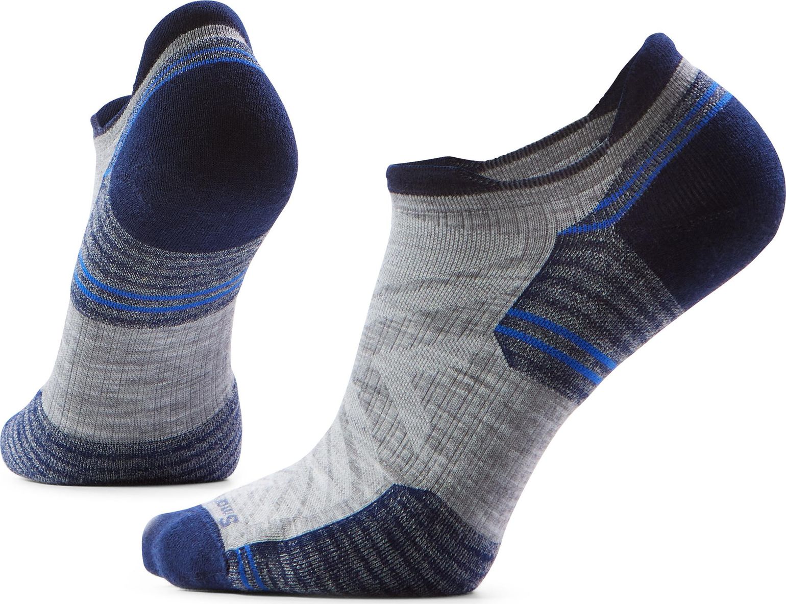 Smartwool Hike Low Ankle Socks Targeted Cushion Light Gray
