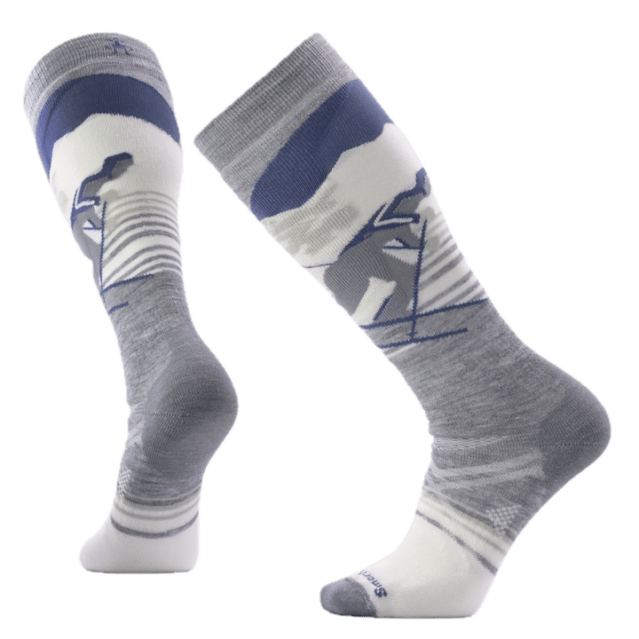 Smartwool Ski Full Cushion Chute The Moon Otc Sock Light Gray Smartwool