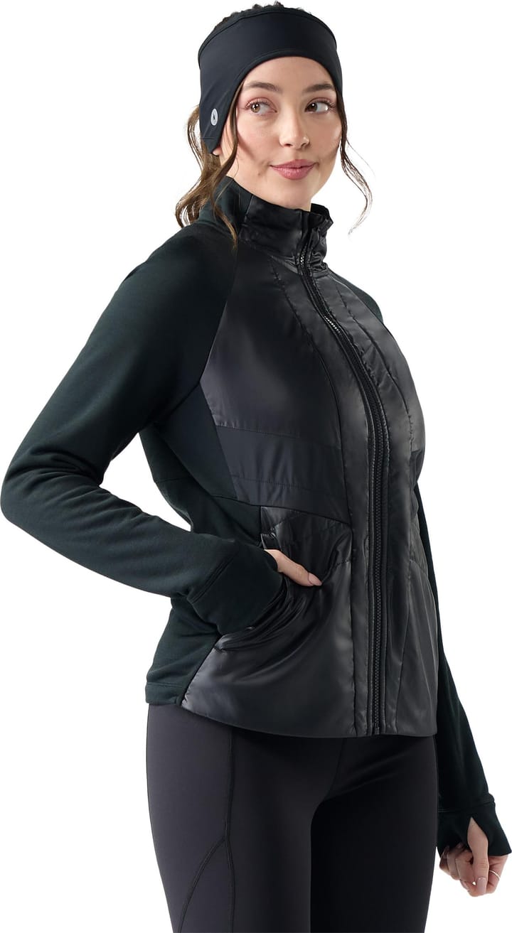 Smartwool Women's Smartloft Hybrid Jacket Black Smartwool