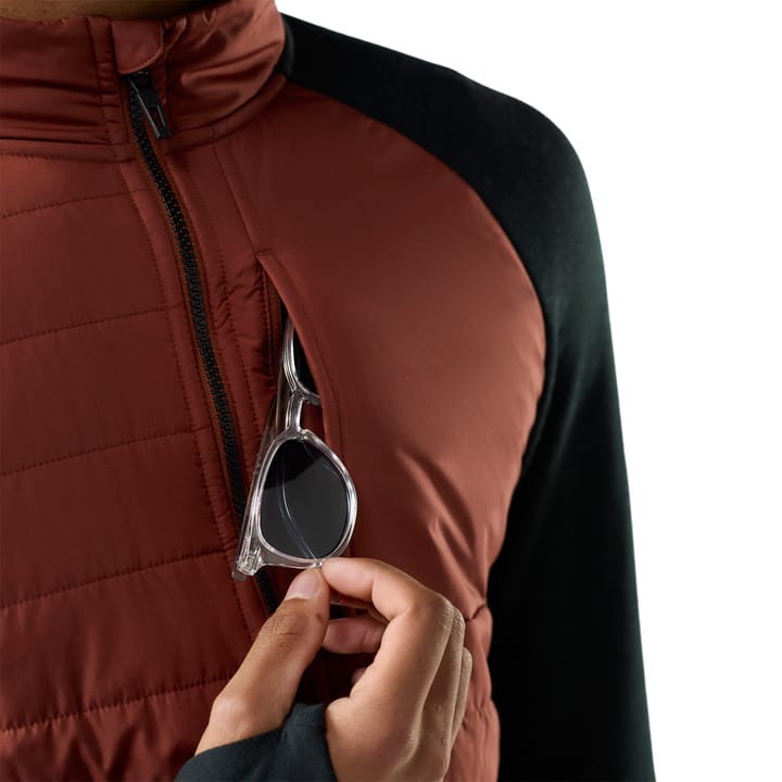 Smartwool Men's Smartloft Hybrid Jacket Burnt Sienna Smartwool