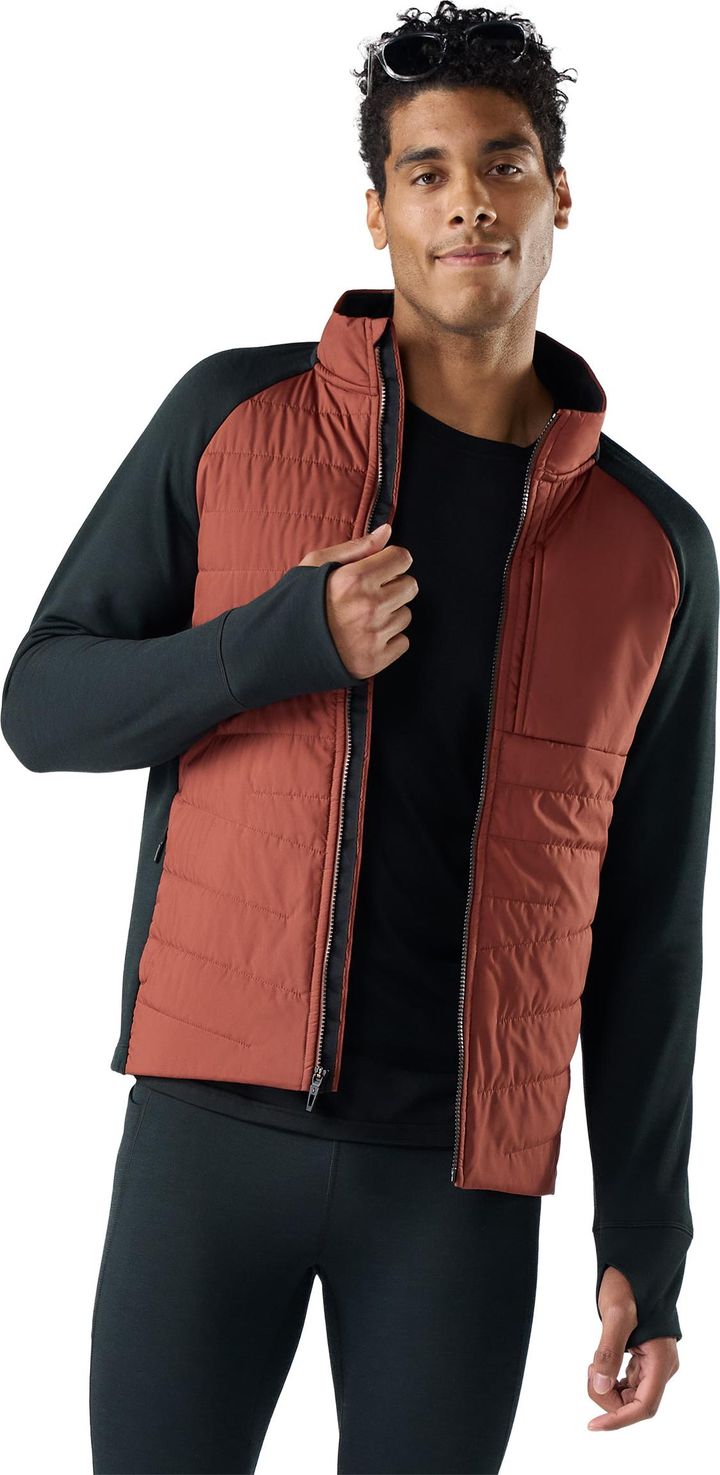 Smartwool Men's Smartloft Hybrid Jacket Burnt Sienna Smartwool