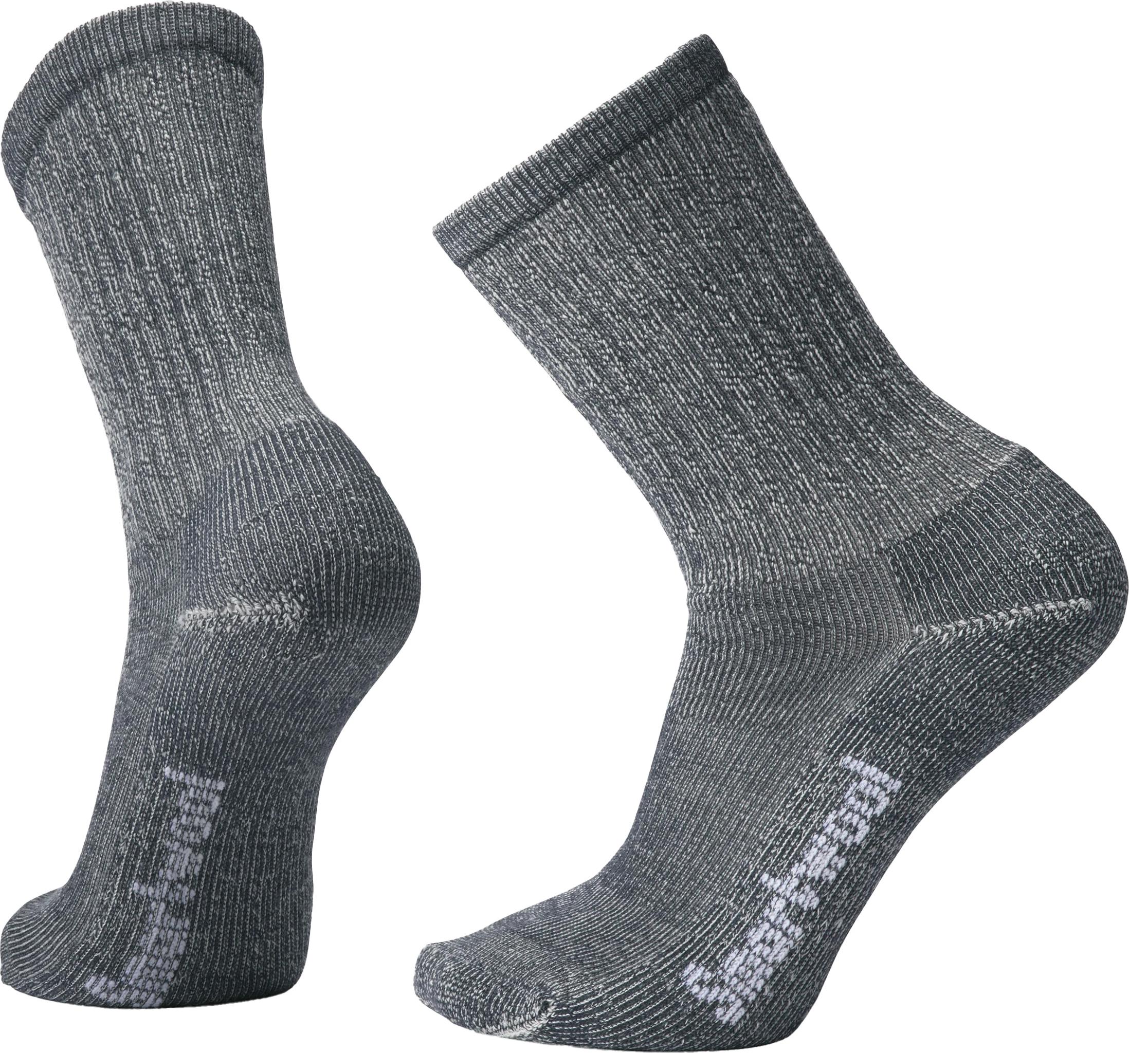 SmartWool Unisex Hike Classic Light Cushion Crew Socks Light Gray