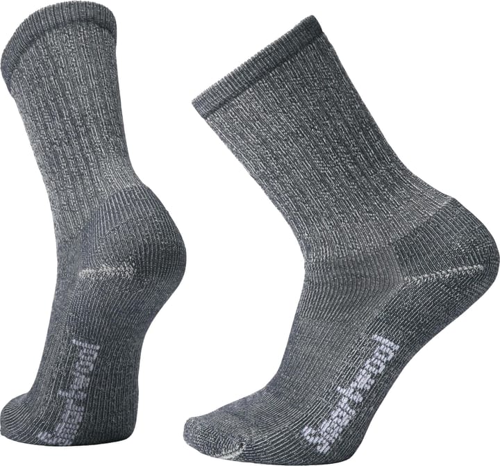 Smartwool Unisex Hike Classic Light Cushion Crew Socks Light Gray Smartwool