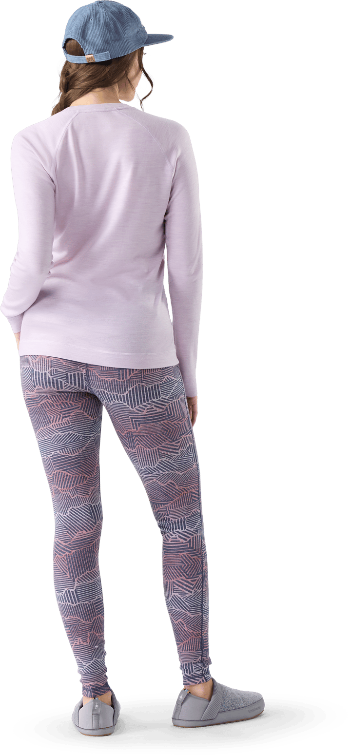 Smartwool Women's Merino 250 Baselayer Crew Boxed Lavender Sky Heather Smartwool
