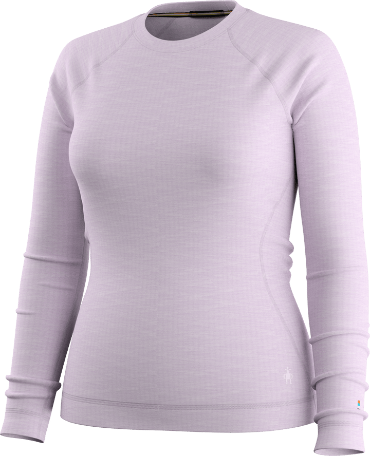 Smartwool Women's Merino 250 Baselayer Crew Boxed Lavender Sky Heather Smartwool