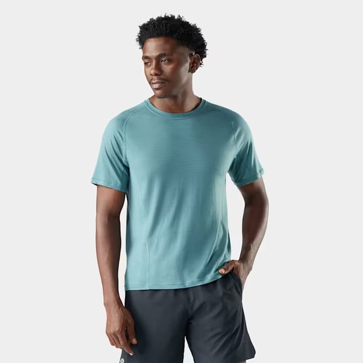 Smartwool Men's Merino Sport Ultralite Short Sleeve Dusty Teal Smartwool