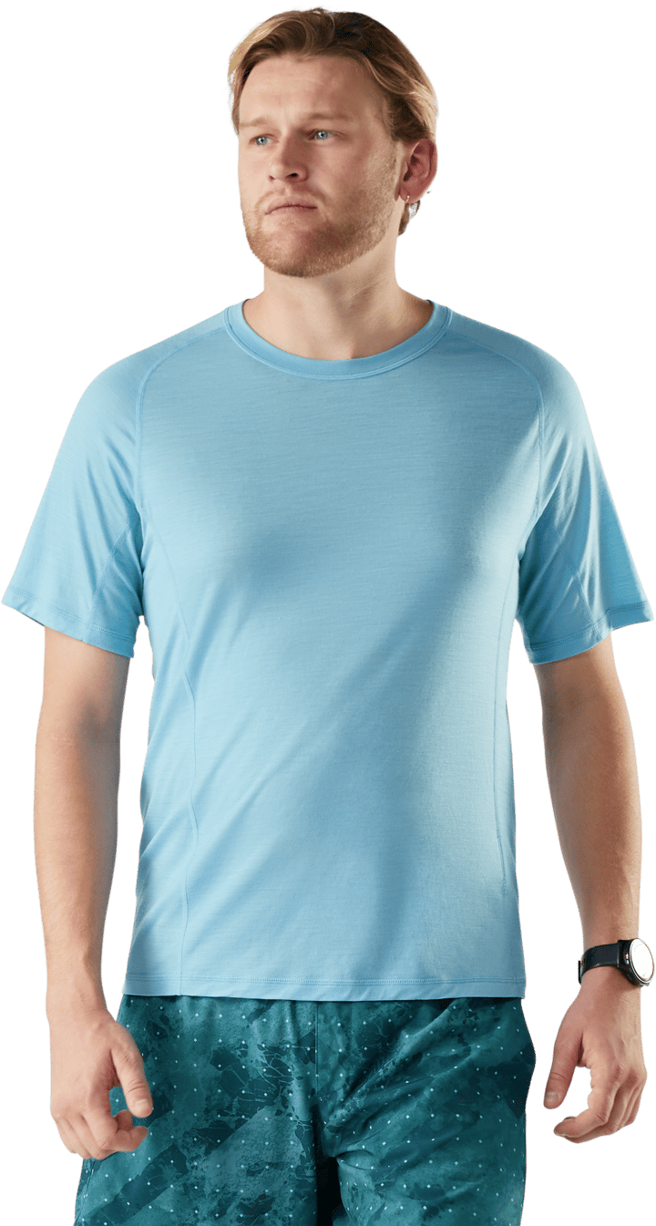 Smartwool Men's Merino Sport Ultralite Short Sleeve Mineral Blue Smartwool
