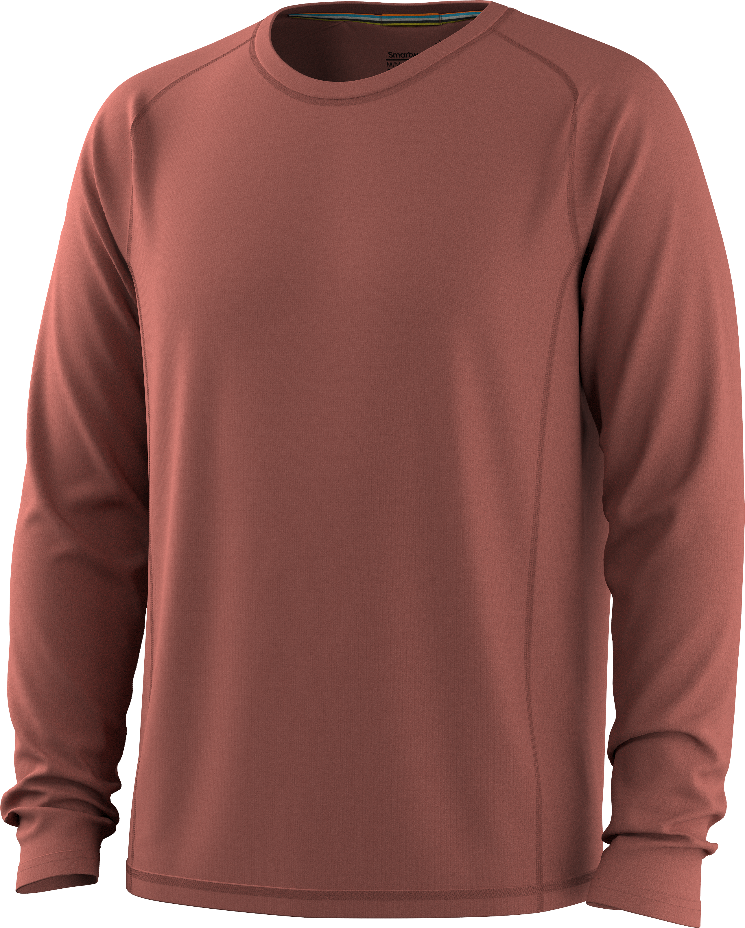 Smartwool Men's Merino Sport Ultralite Long Sleeve Burnt Sienna